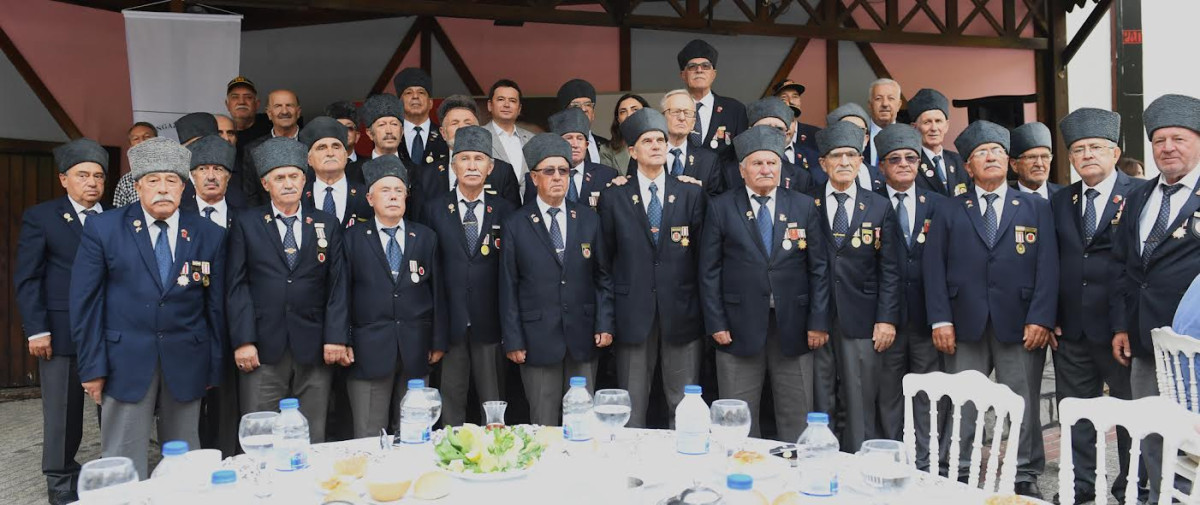 Başkan Aydın şehit yakınları ve gaziler ile bir araya geldi