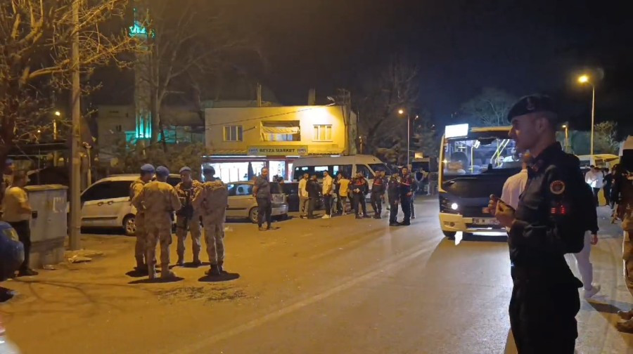 Bursa Karapınar'da ortalık savaş alanına döndü