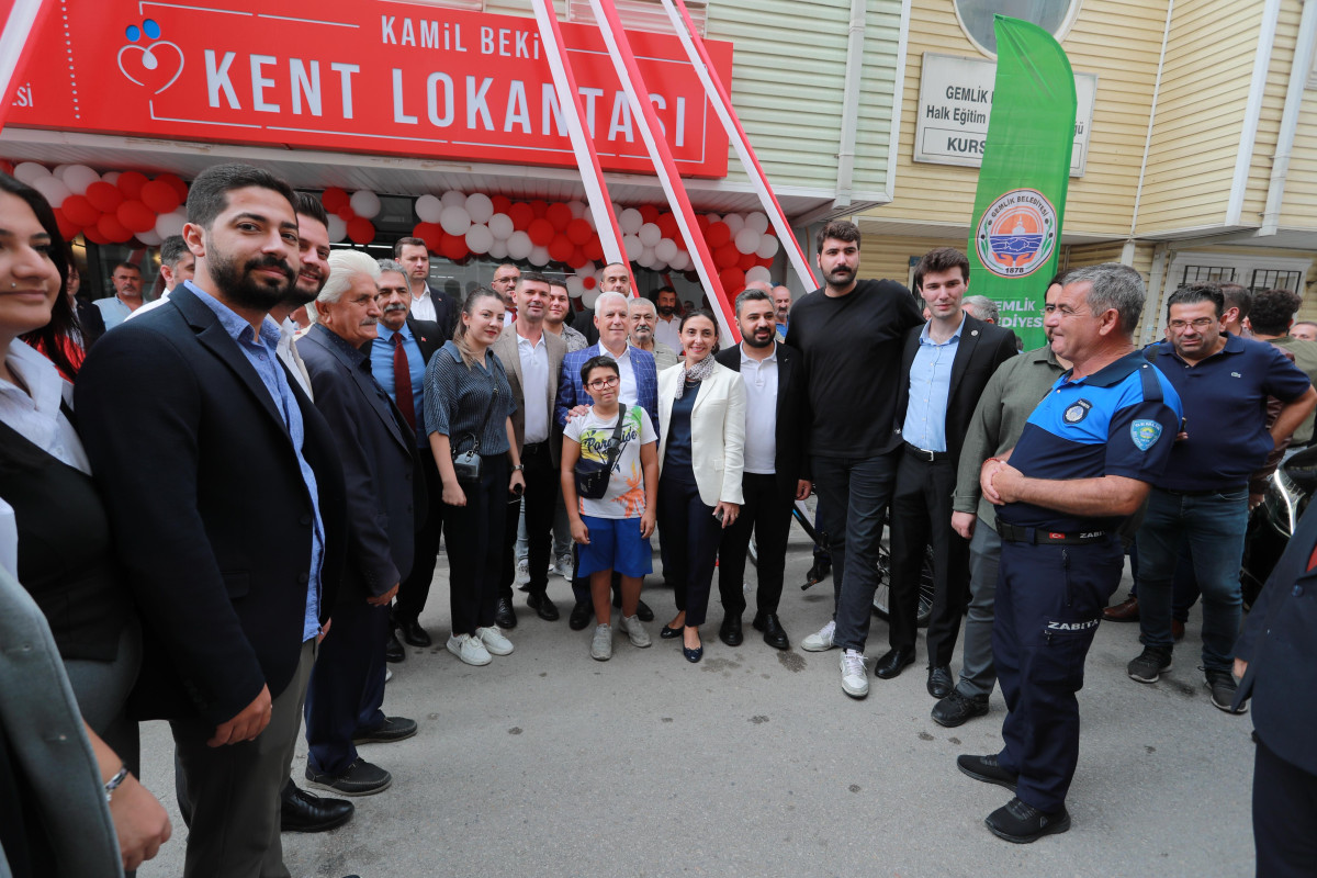 Gemlik'te Kent Lokantası açıldı