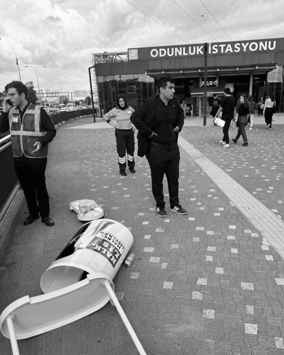 Halkçı Liseliler Nilüfer İlçe örgütü bozkurt işareti yapan kişilerin saldırısına uğradı