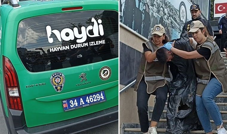 Kadın polis memurunu şehit eden şüpheli Hayvan Büro Amirliği’nin aracıyla görütüldü