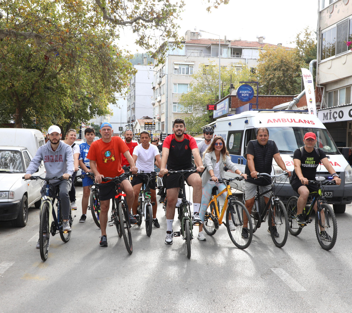 PEDALLAR MUDANYA İÇİN DÖNDÜ