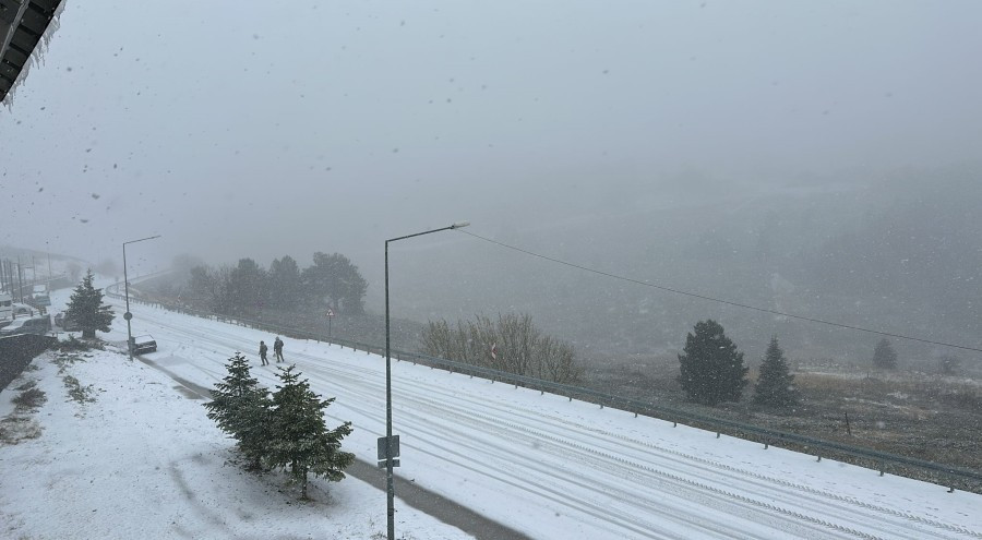 Bursa ve Uludağ'da beklenen kar yağışı başladı!