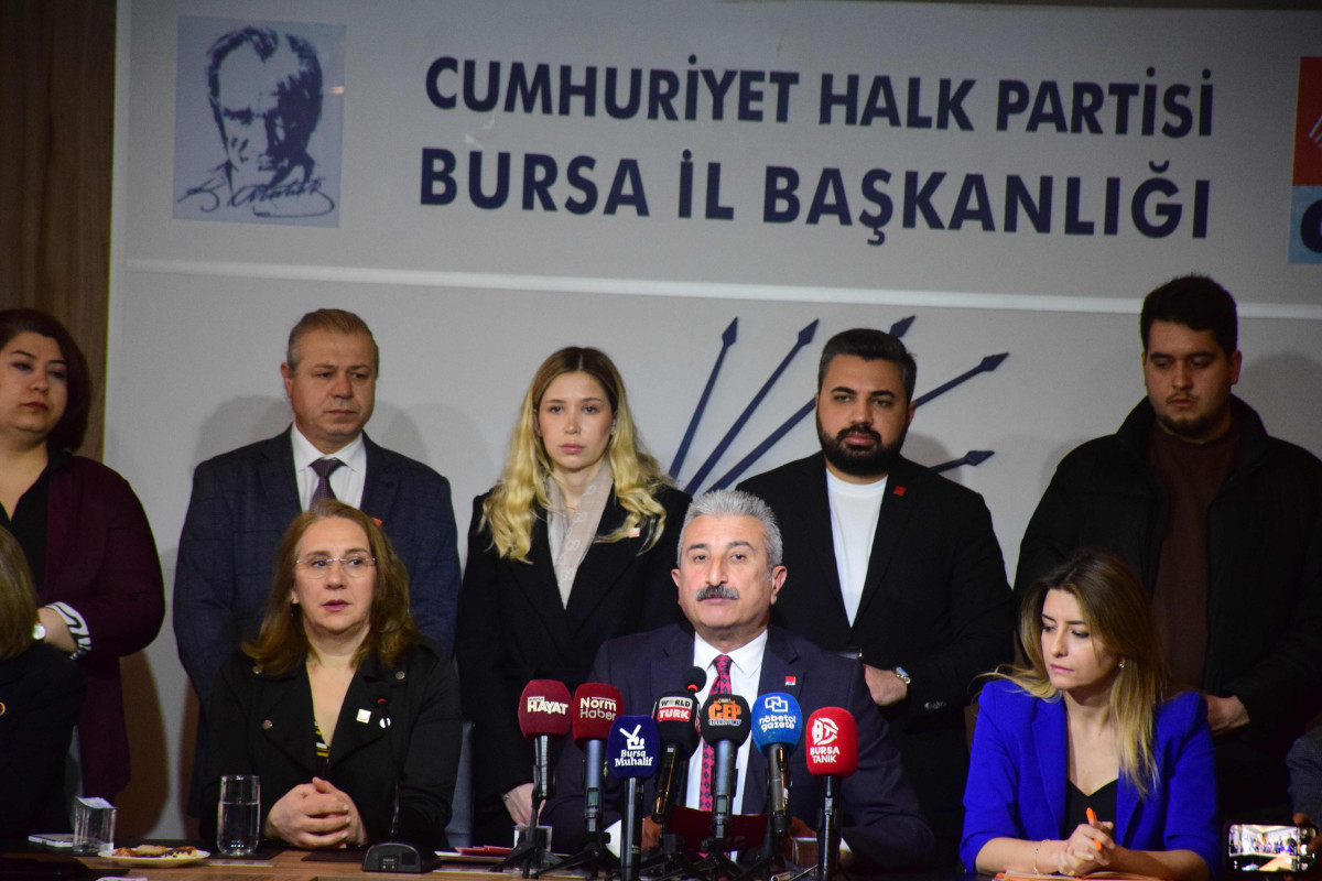 CHP BURSA İl BAŞKANI YEŞİLTAŞ: “EĞİTİMDE SORUN ÇOK, ÇÖZÜM ÜRETEN YOK”