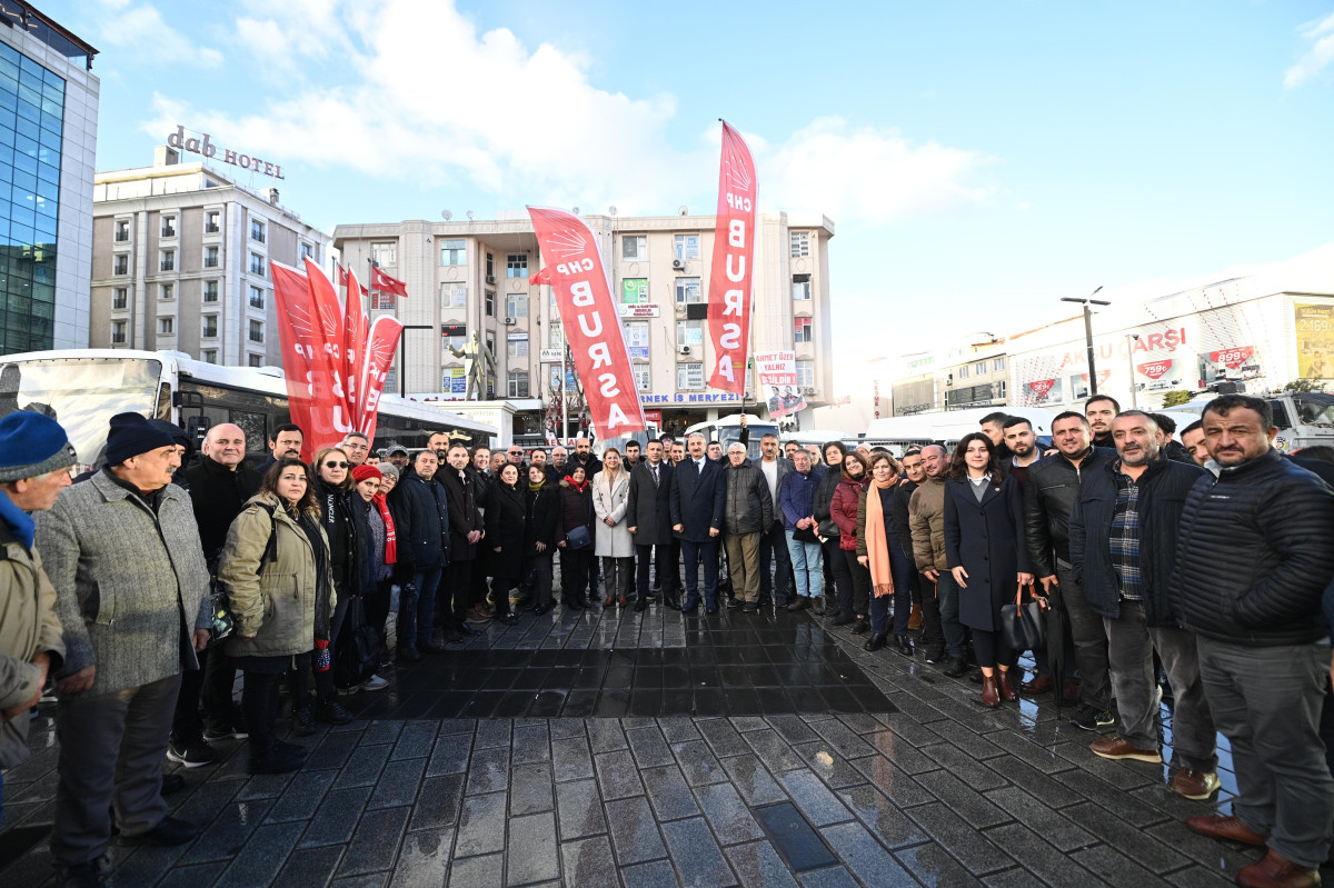 CHP Bursa İl ve İlçe Başkanlıkları Esenturt'ta Demokrasi Nobeti Tuttu